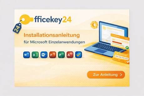 Installationsanleitung – Microsoft Einzelanwendungen