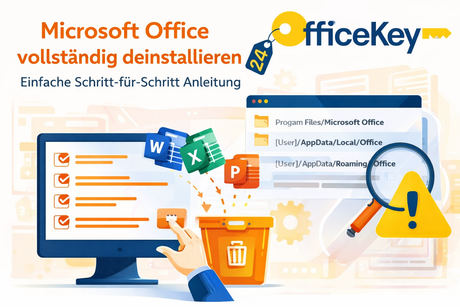Installationsfehler vermeiden: Microsoft Office vollständig entfernen für Windows