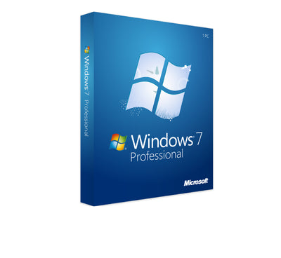 Windows 7 Professional 32/64 Bit Full Version Download License 