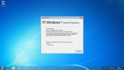 Windows 7 Home Premium 32/64 bit 