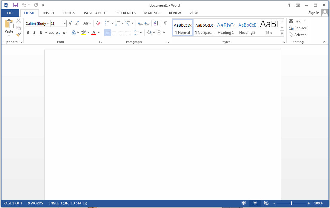 Office 2013 Home &amp; Student 