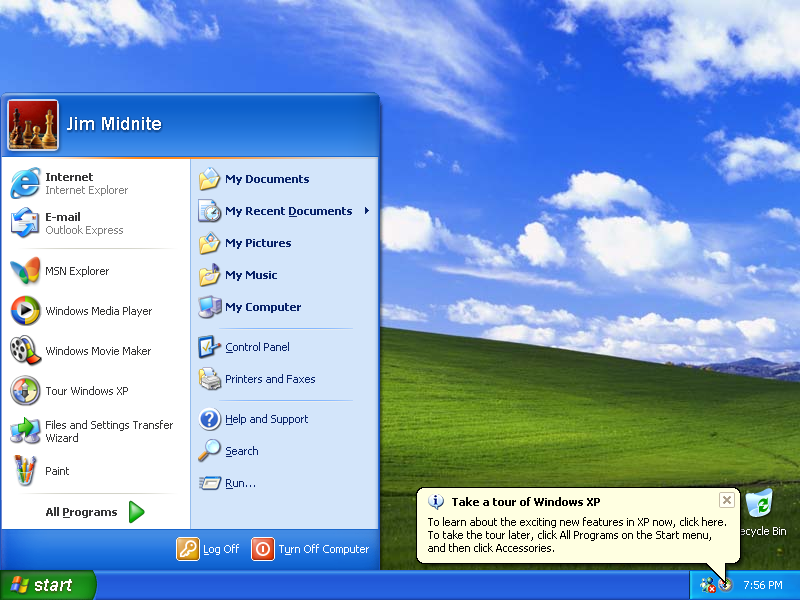 Windows XP Professional 