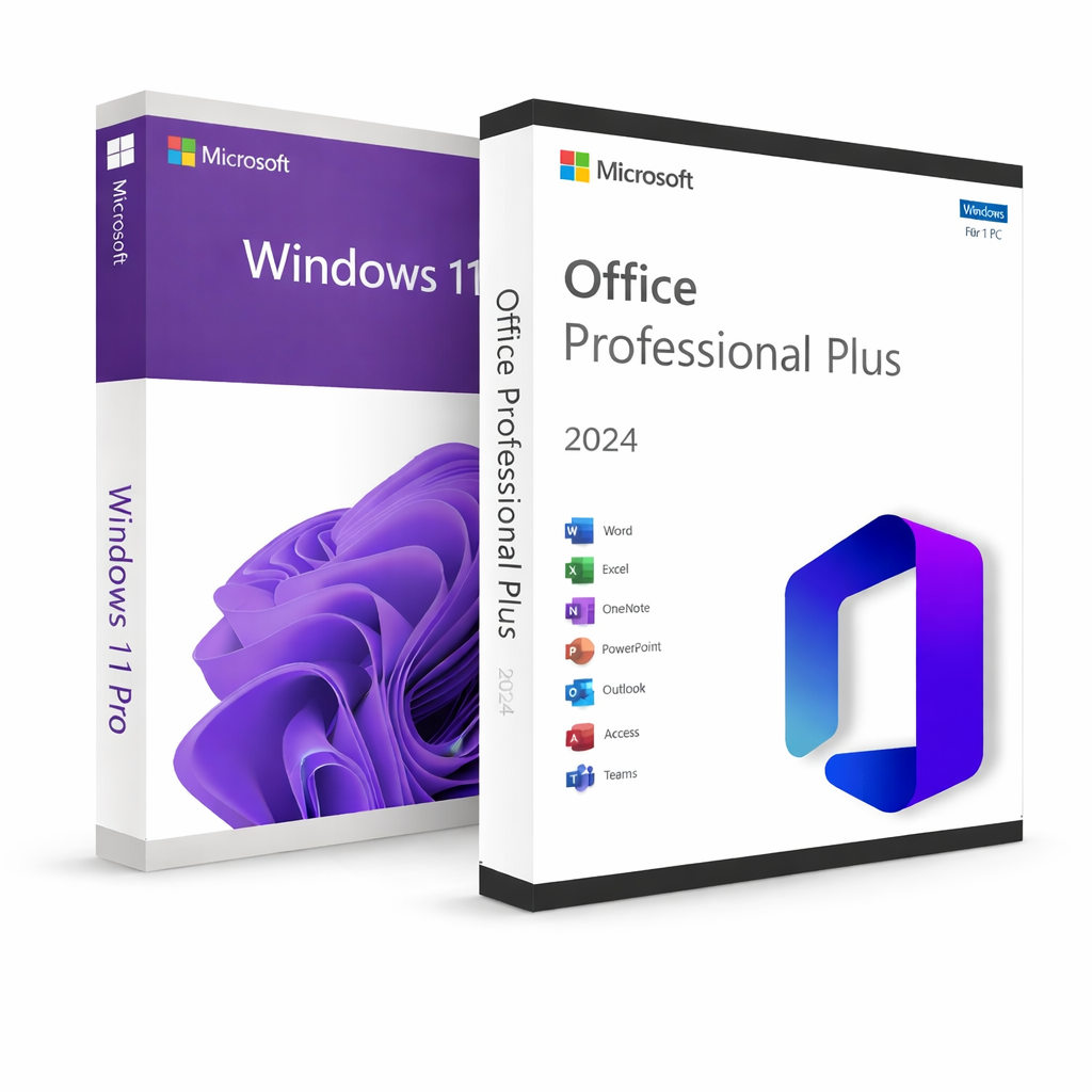Microsoft Office 2024 Professional Plus & Windows 11 Professional (Bundle)