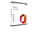 Microsoft Office 2021 Standard für Windows, Software-Box mit Office-Programm im Bild