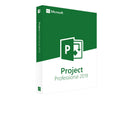 Microsoft Project 2019 Professional für Windows, ESD-Version, sichtbarer Software-Box mit Logo und Produktinformationen