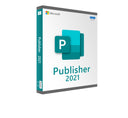 Microsoft Publisher 2021 Windows ESD-Software mit Desktop-Designprogramm, digitales Download-Produkt
