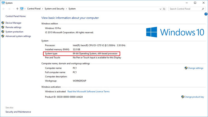 Microsoft Windows 10 Home 64-Bit OEM Installationsbild, französische Version, Originalsoftware, Software-Produktbild