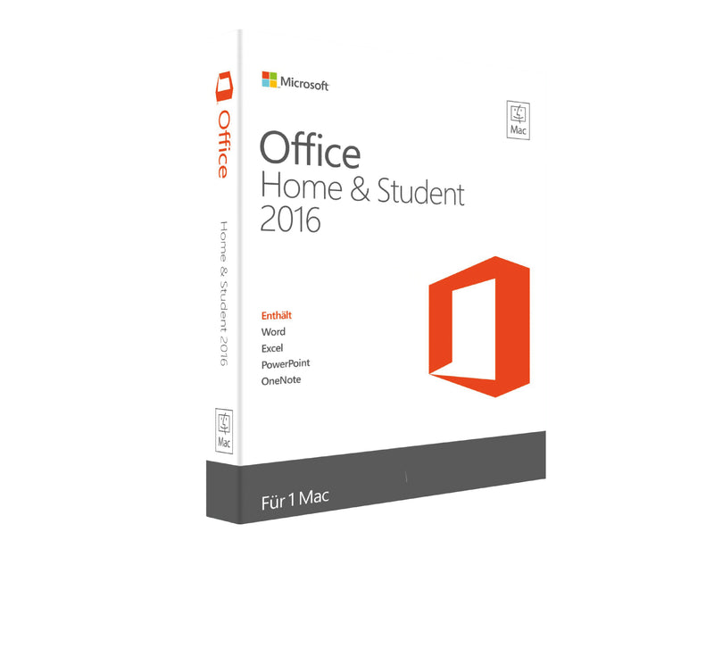Office 2016 Home & Student für Mac ESD |Kein ABO| - Officekey24