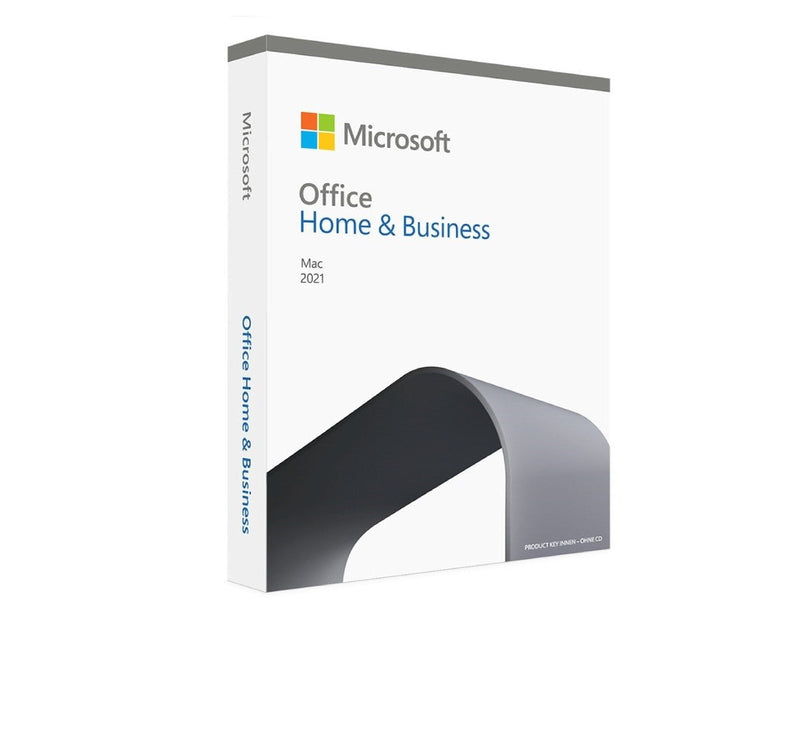 Microsoft Office 2021 Home and Business für Mac mit Käuferschutz, zertifiziert, auf einem Mac-Computer sichtbar